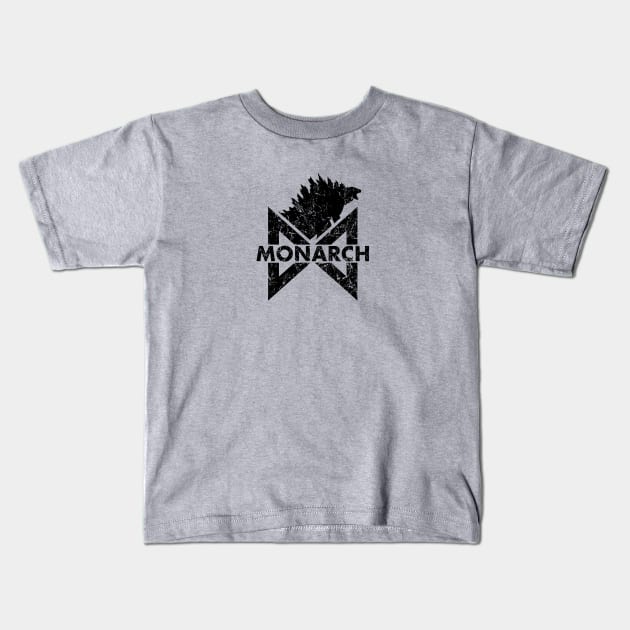 Monarch: Legacy of Monsters Fan Logo Kids T-Shirt by Vault Emporium